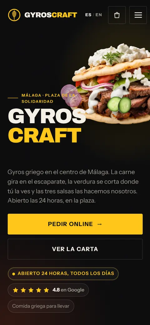 Gyros Craft на телефоне